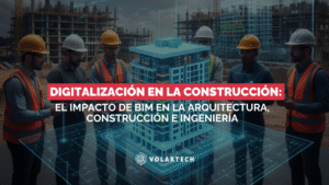 Ingenieros, arquitectos y constructores haciendo uso del BIM para sincronizar sus actividades mediante el software